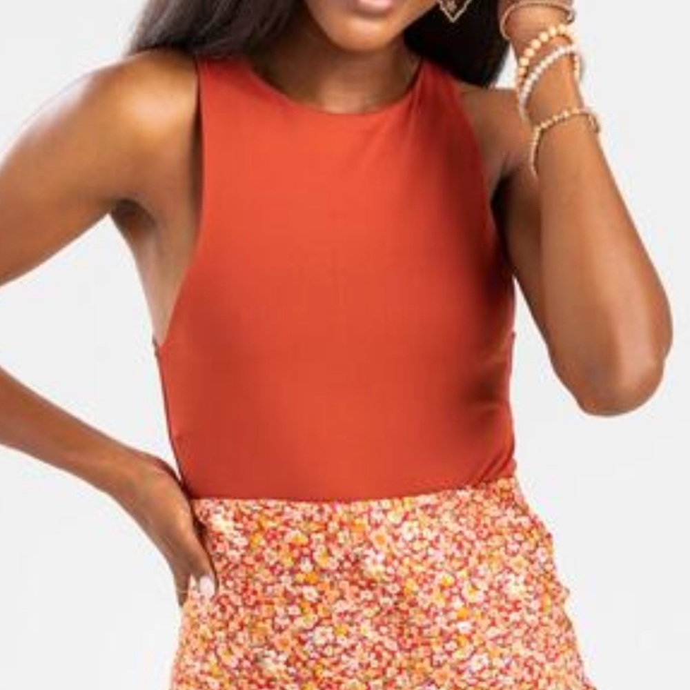 High Neck Body Suit! NWT!!
